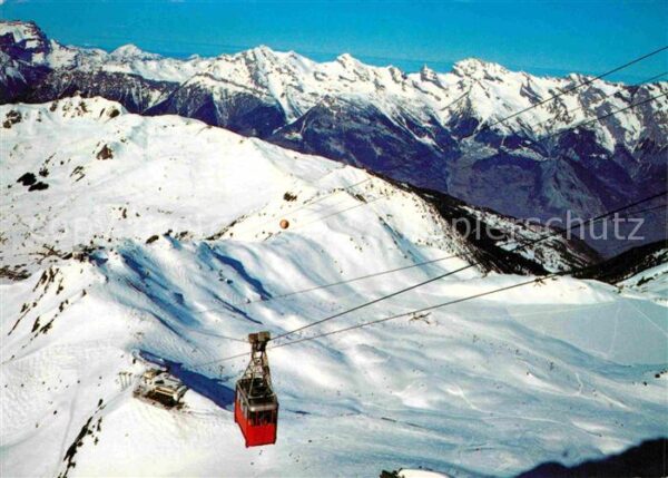 Seilbahn Telepherique Mont-Gele Verbier