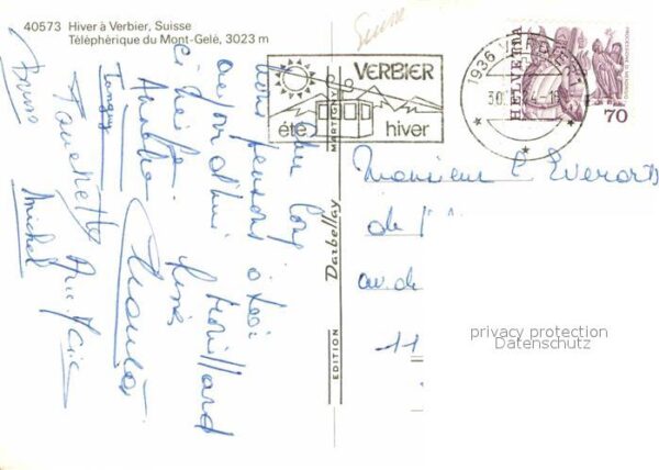 Seilbahn Telepherique Mont-Gele Verbier – Bild 2