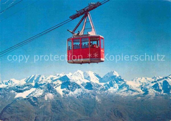 Seilbahn Corviglia Piz Nair St. Moritz Berninagr