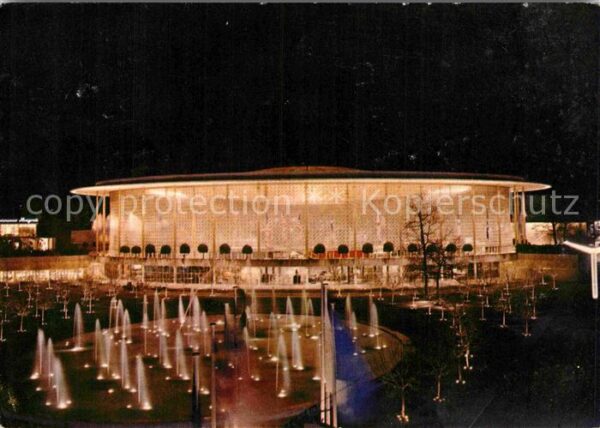 Exposition Universelle Bruxelles 1958 Pavillon Etats-Unis