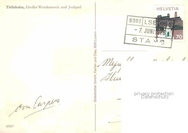 Seilbahn Titlis Grosser Wendenstock Jochpass – Bild 2