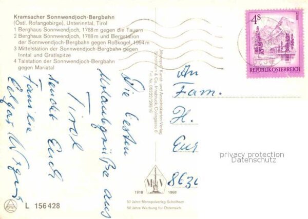 Sessellift Kramsacher-Sonnwendjoch Berghaus Sonnwe – Bild 2