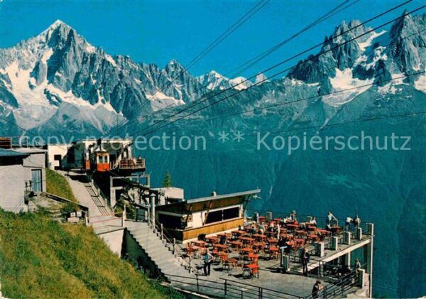 Seilbahn Terrasse de Planpraz Aiguille Verte Cha