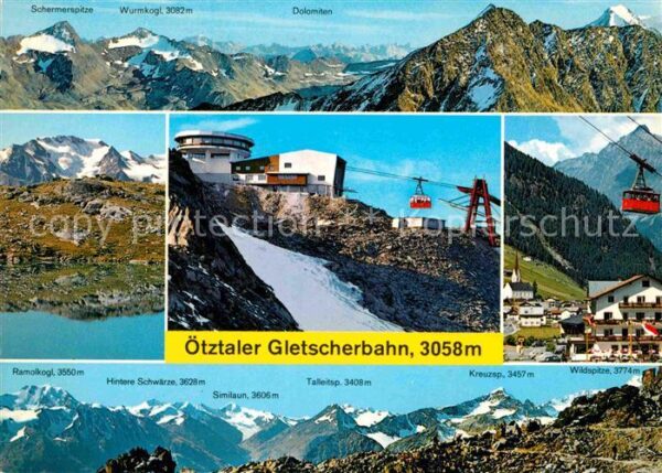 Seilbahn Ötztaler Gletscherbahn Sölden