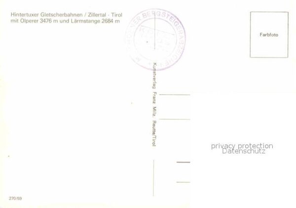 Seilbahn Hintertuxer Gletscherbahn Olperer Lärms – Bild 2