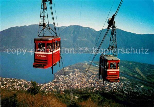 Seilbahn Funivia Locarno Cardada