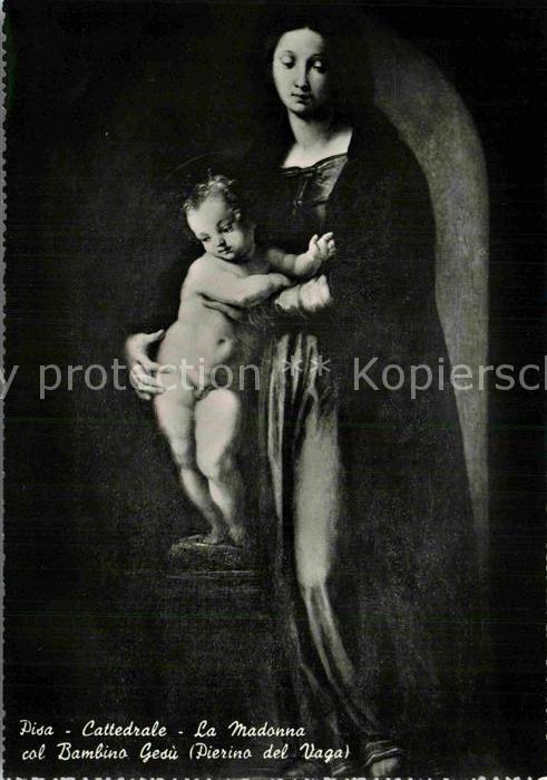 Christentum Madonna col Bambino Gesu Pierino del Va