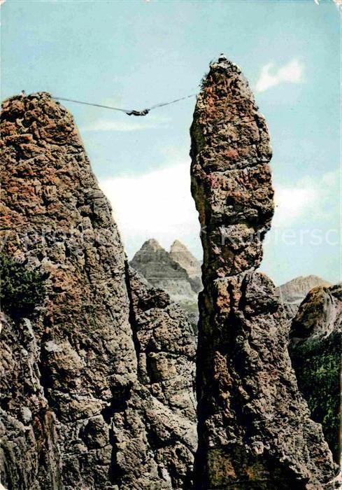 Bergsteigen Klettern Rocciatori Dolomiti Guglia De Amicis Mi