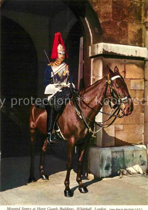 Leibgarde Wache Mounted Sentry Horse Guards Buildings W