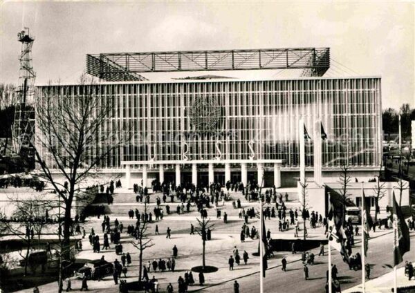 Exposition Internationale Bruxelles 1958 Pavillon de l'U.R.S.S.