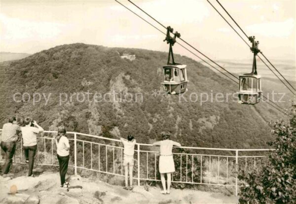 Seilbahn Thale Bergstation Berghotel Rosstrappe