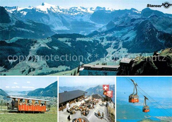 Seilbahn Oldtimer-Standseilbahn Stanserhorn
