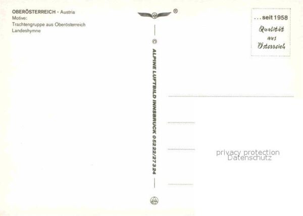 Liederkarte Oberösterreich Landeshymne 's Hoamat-Gs – Bild 2