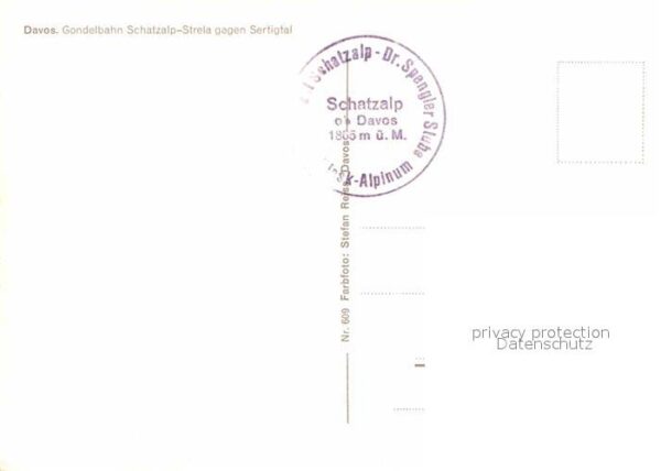 Seilbahn Schatzalp Strela Davos Sertigtal – Bild 2