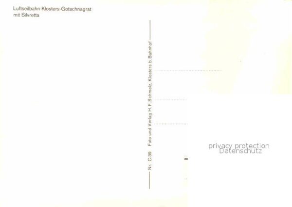 Seilbahn Klosters-Gotschnagrat Silvretta – Bild 2