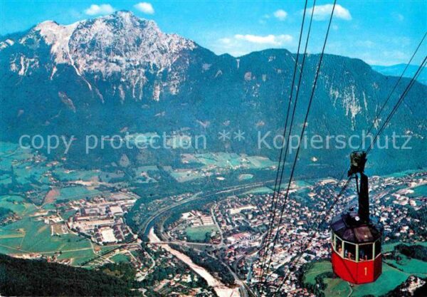 Seilbahn Predigtstuhl Bad Reichenhall Hochstaufe