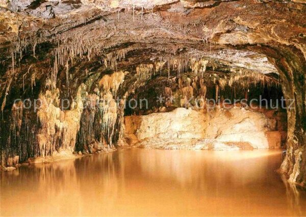 Hoehlen Caves Grottes Feengrotten Saalfeld Mittlere Quellgrot