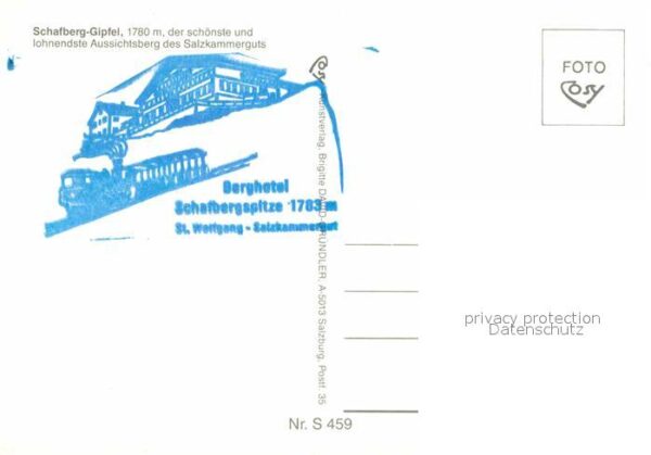 Lokomotive Zahnradbahn Schafberg-Gipfel Berghotel – Bild 2