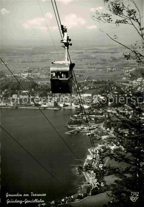 Seilbahn Grünberg Gmunden Traunsee