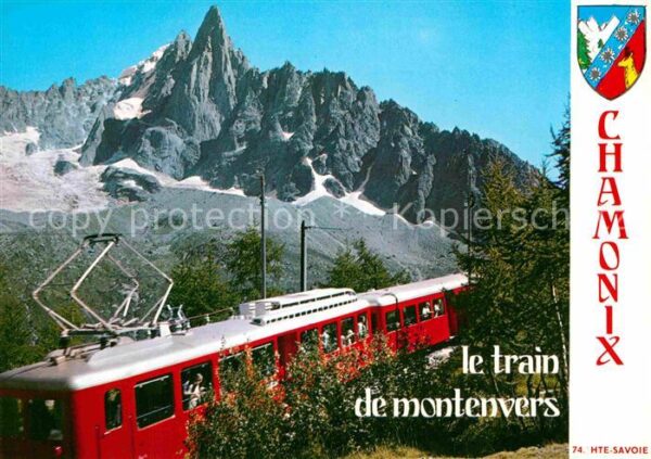 Eisenbahn Petit Train Montenvers Dru Chamonix