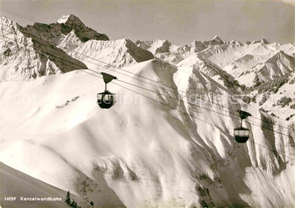 Seilbahn Kanzelwand Riezlern Kleinwalsertal