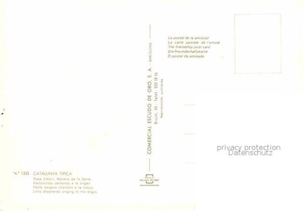Trachten Spanien Catalunya Tipica Rosa d_Abril Morena de – Bild 2