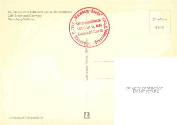Seilbahn Wurmberg Braunlage – Bild 2