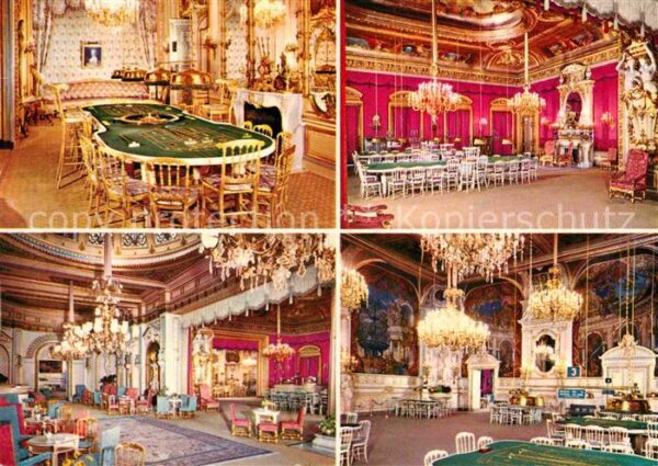 Casino Spielbank Baden-Baden Saal Pompadour Roter Saal G