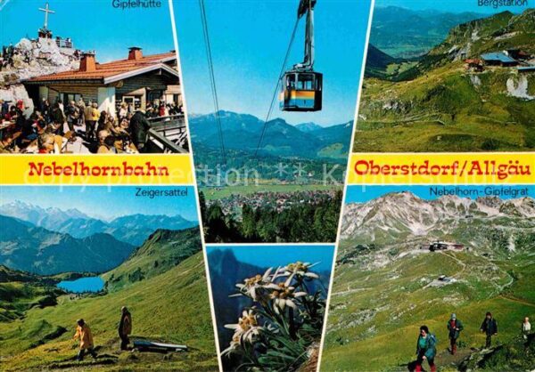 Seilbahn Nebelhorn Oberstdorf Bergstation Gipfel