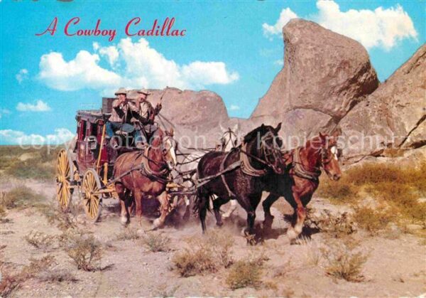 Pferdekutschen Cowboy Cadillac