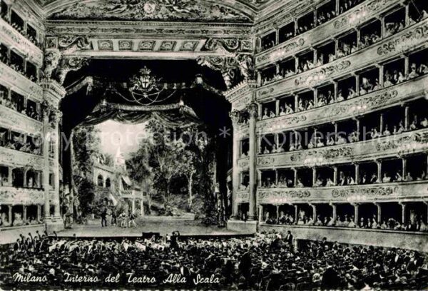 Theater Milano Teatro alla Scala Interno