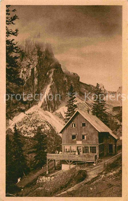 Otto-Mayr-Huette im Reintal Tannheimer Berge