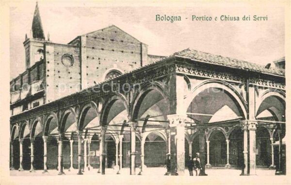 Bologna Portici e Chiusa dei Servi