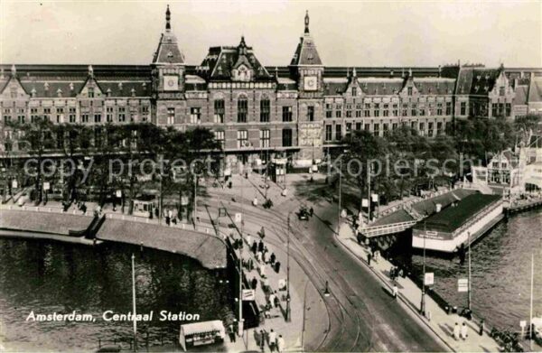 Amsterdam Niederlande Centraal Station Hauptbahnhof