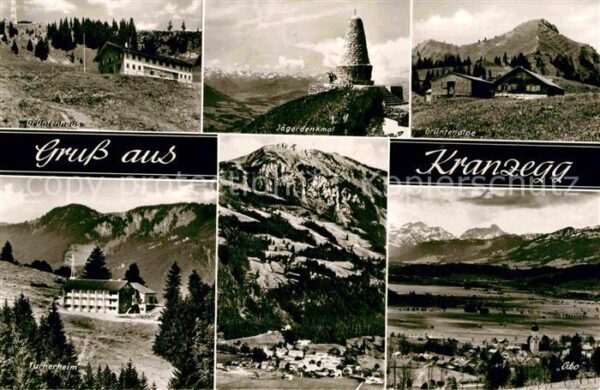 Kranzegg Grüntenhaus Jägerdenkmal Grüntenalpe Tu