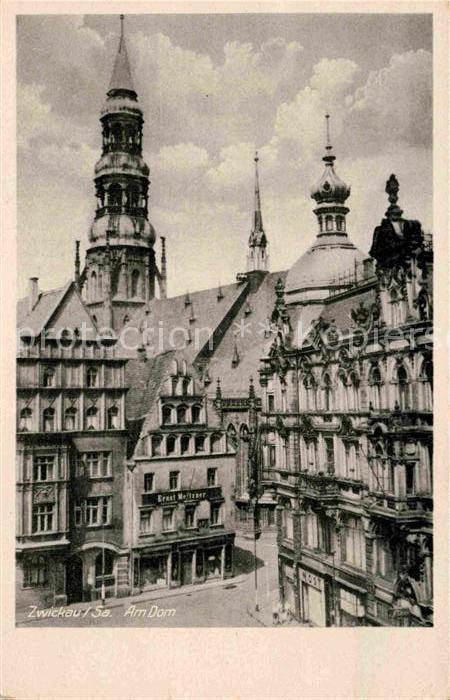 Zwickau Sachsen Altstadt mit Dom