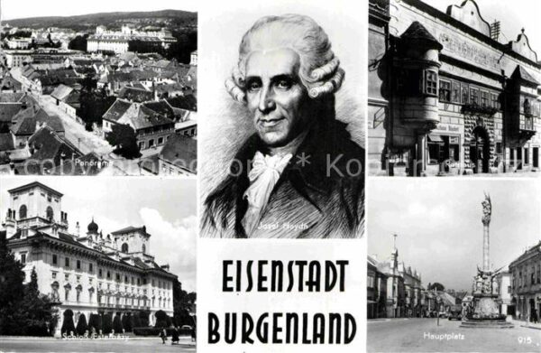 Eisenstadt Panorama Josef Haydn Komponist Portrait