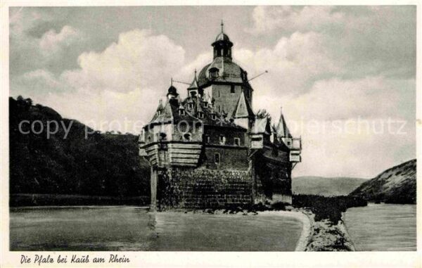 Kaub Die Pfalz Burg Pfalzgrafenstein