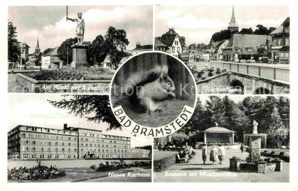 Bad Bramstedt Markt Rolandstatue Kirchenbleeck Kurhau