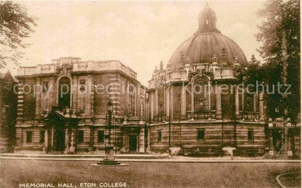 Eton Berkshire College Memorial Hall
