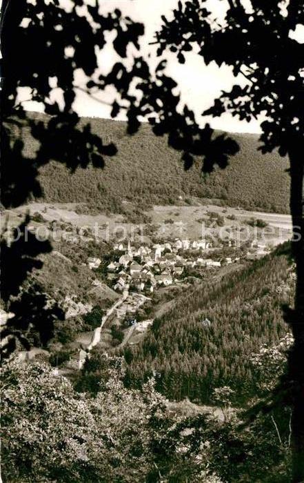 Luetz Luetzbachtal Panorama Lützbachtal