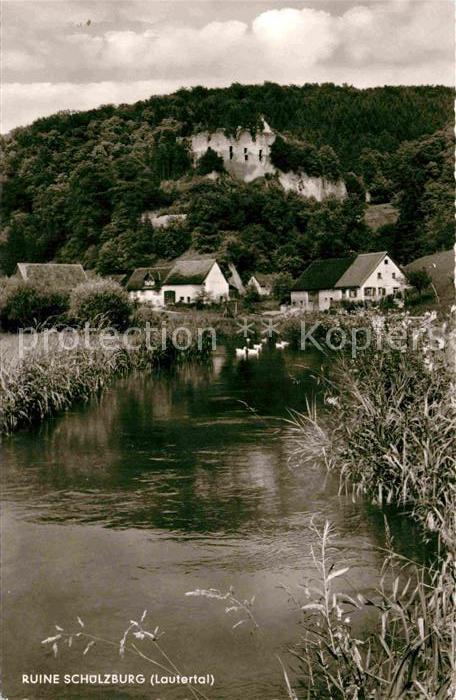 Anhausen Hayingen Ruine Schülzburg im Lautertal