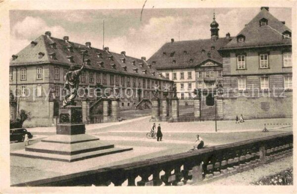 Fulda Barockstadt Schloss Bonifatiusdenkmal