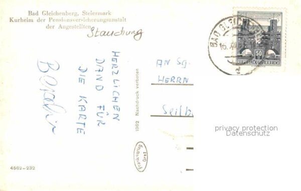 Bad Gleichenberg Kurheim der Pensionsversicherungsanstal – Bild 2