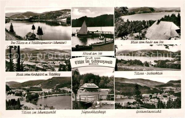 Titisee und Umgebung Hochfirst Feldberg Schwarz