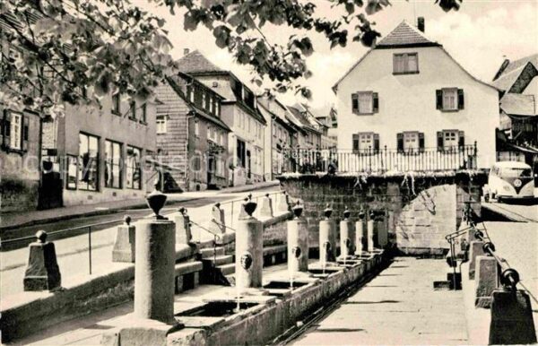 Beerfelden Odenwald Mümlingquelle Stadt der Berge