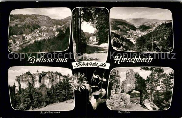 Hirschbach Oberpfalz Panorama Luftkurort Fränkische Alb Fels