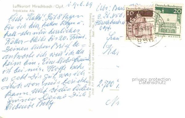 Hirschbach Oberpfalz Panorama Luftkurort Fränkische Alb Fels – Bild 2