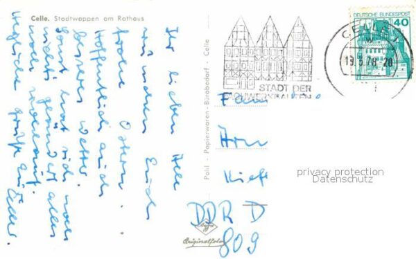 Celle Niedersachsen Stadtwappen am Rathaus – Bild 2