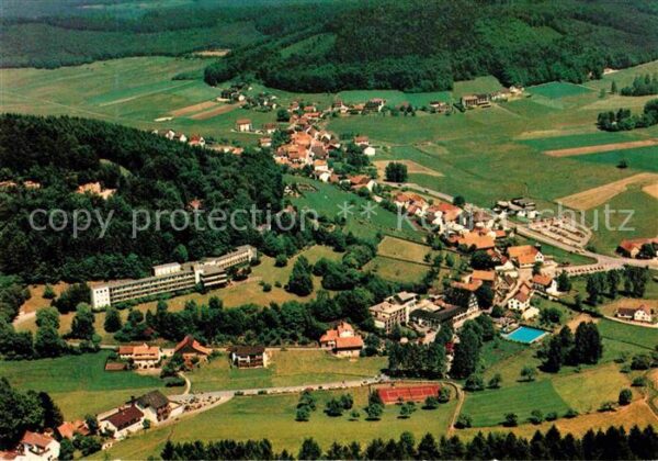 Gras-Ellenbach Kneipp Luftkurort Fliegeraufnahme